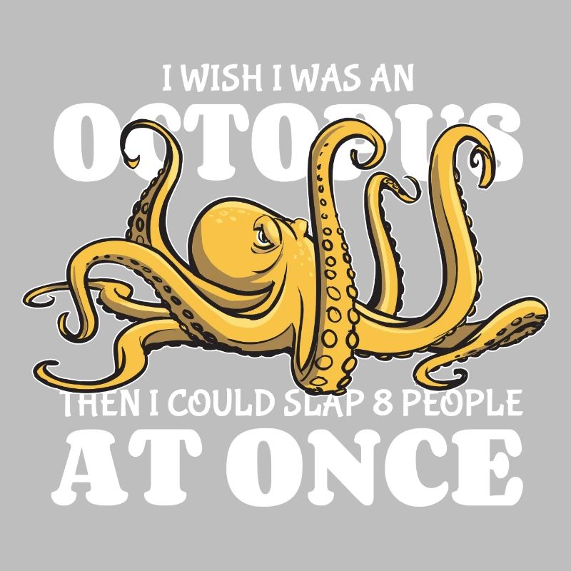 Octopus - 8 people hitting at the same time - saying