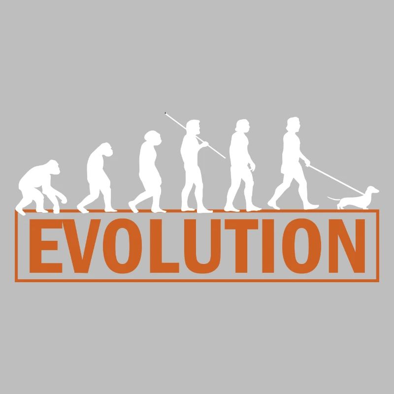 Dachshund Evolution Dachshund Teckel gift idea