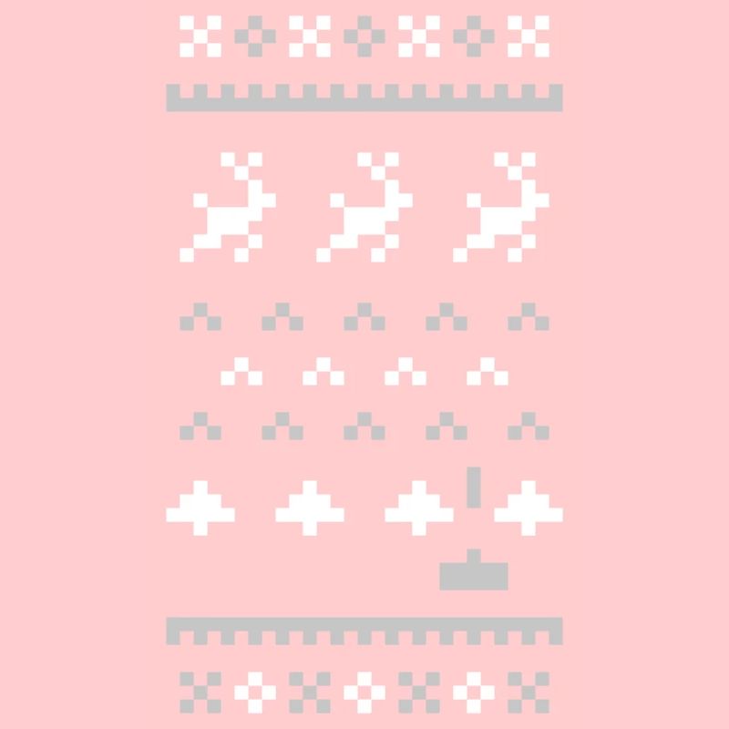 Pull de Noël laid 8 bits : Envahisseurs de Noël