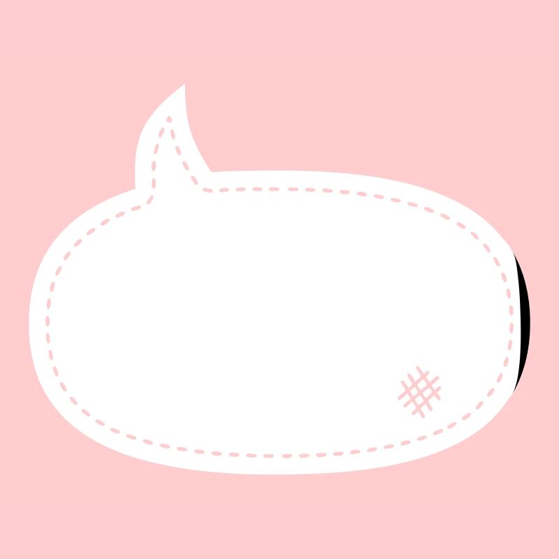 speech balloon patch