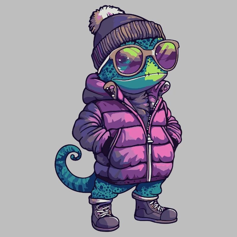Chameleon Cool Comic