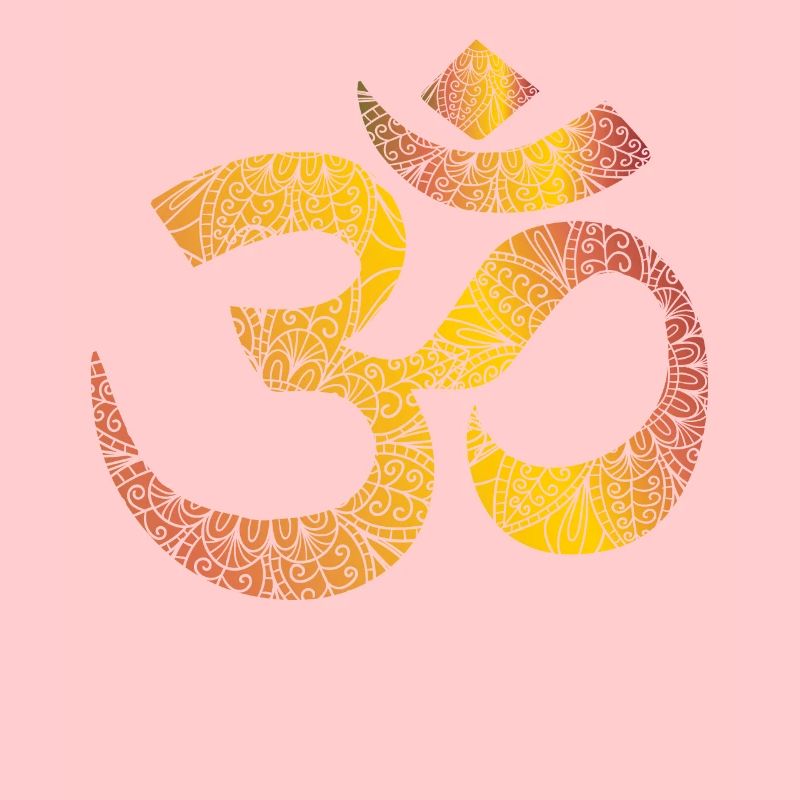 Mandala OM signe les couleurs du chakra