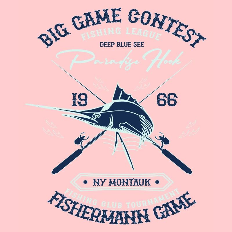 Big Game Contest Paradise Hook Mojo Design Tee