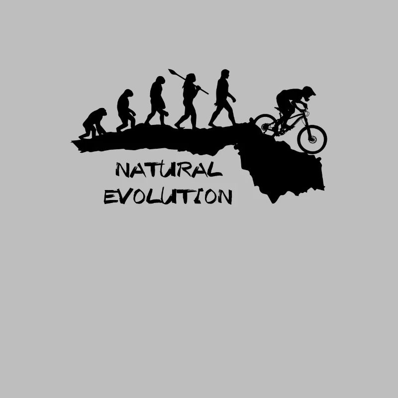 Natural bike evolution mountain biking