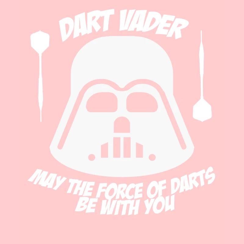 Dart Vader avec la puissance du jeu de fléchettes fléchettes