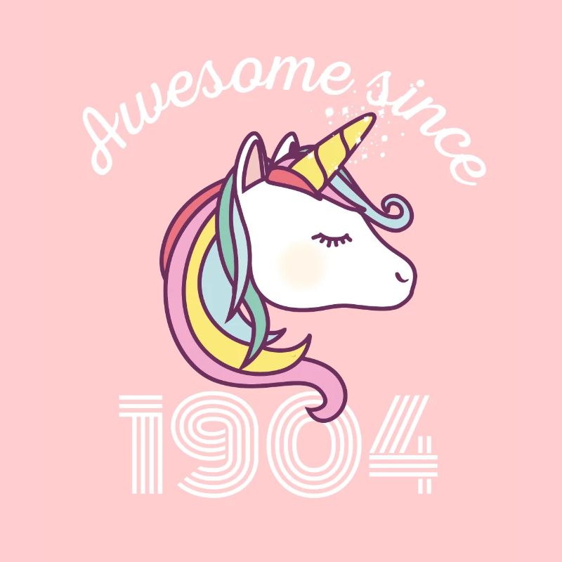Funny Birthday Awesome Since 1904