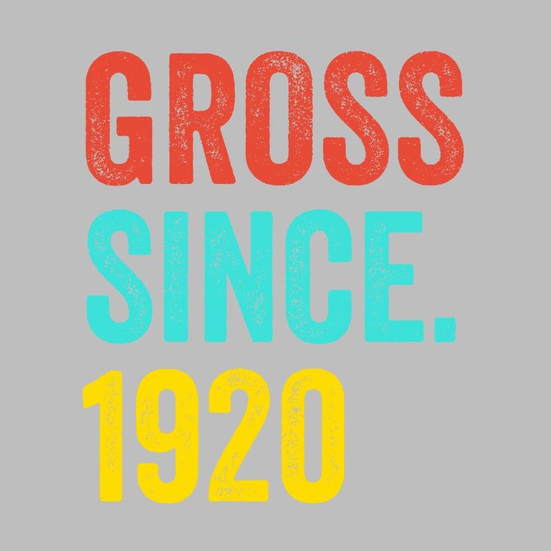 Lustiger Geburtstag Gross seit 1920