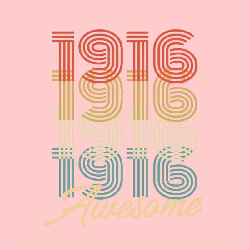 Lustiger Geburtstag Awesome 1916