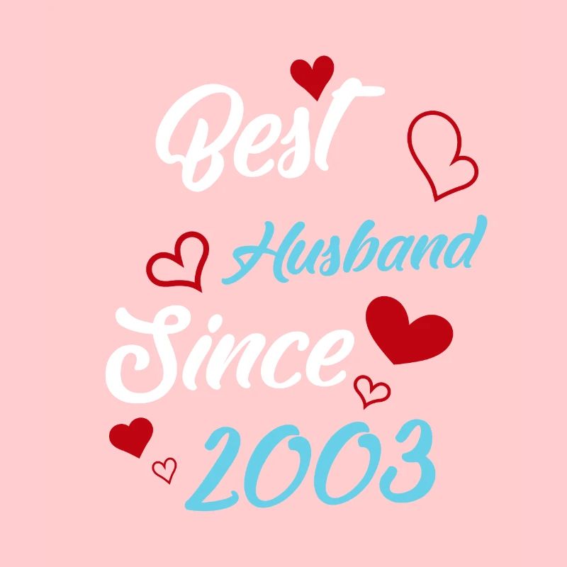 Bester Ehemann seit 2003 Hochzeit