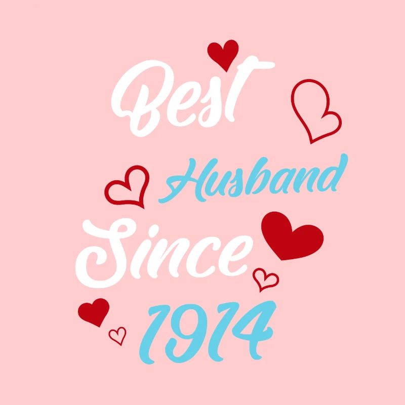 Bester Ehemann seit 1914 Hochzeit