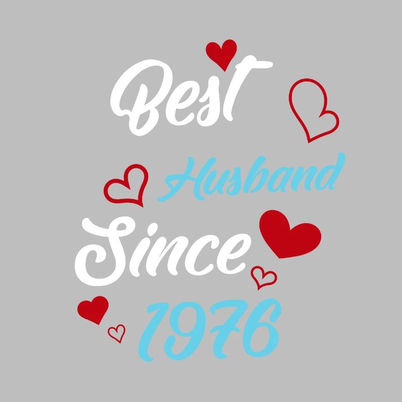 Bester Ehemann seit 1976 Hochzeit
