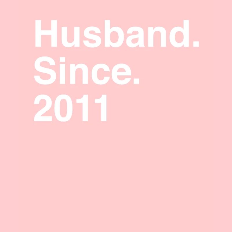 Jubiläumsehemann seit 2011 Hochzeit