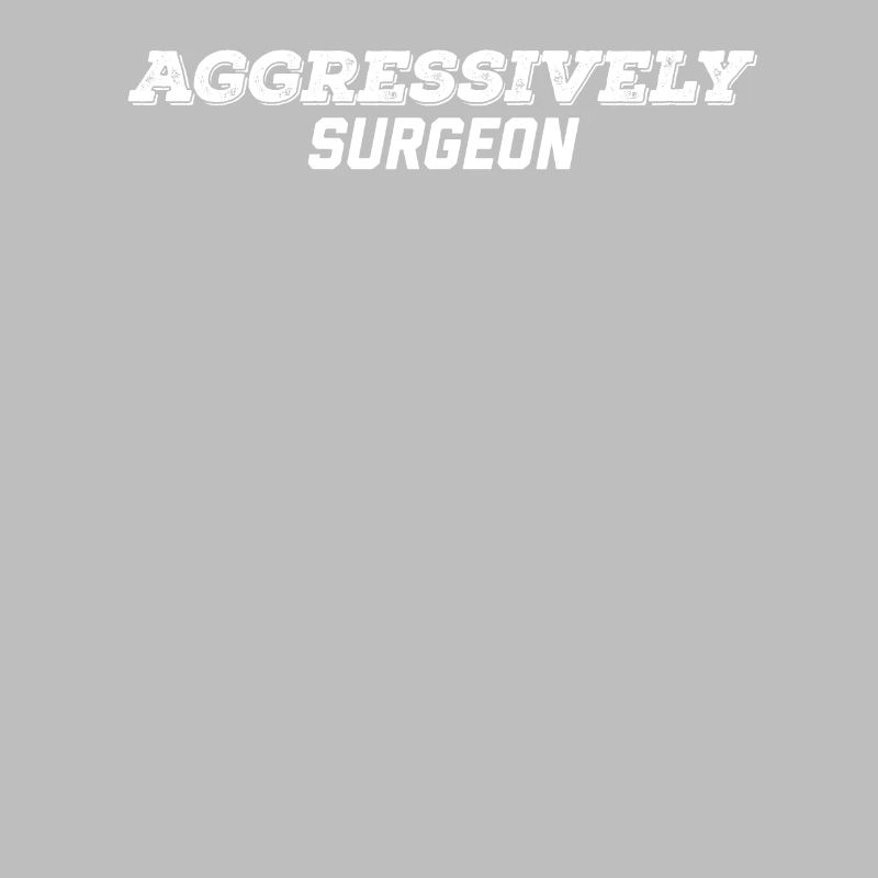 aggressiver Chirurg