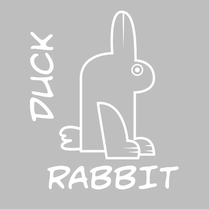 Rabbit Duck Meme Science Math Geek Philosophy