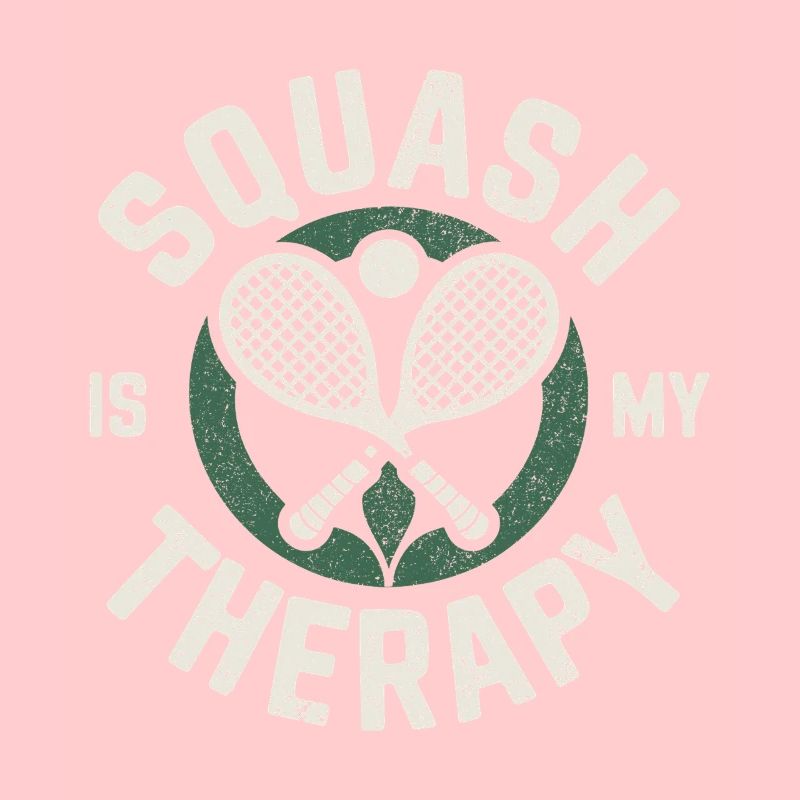 Squash ist mein Therapy Funny Squash Player