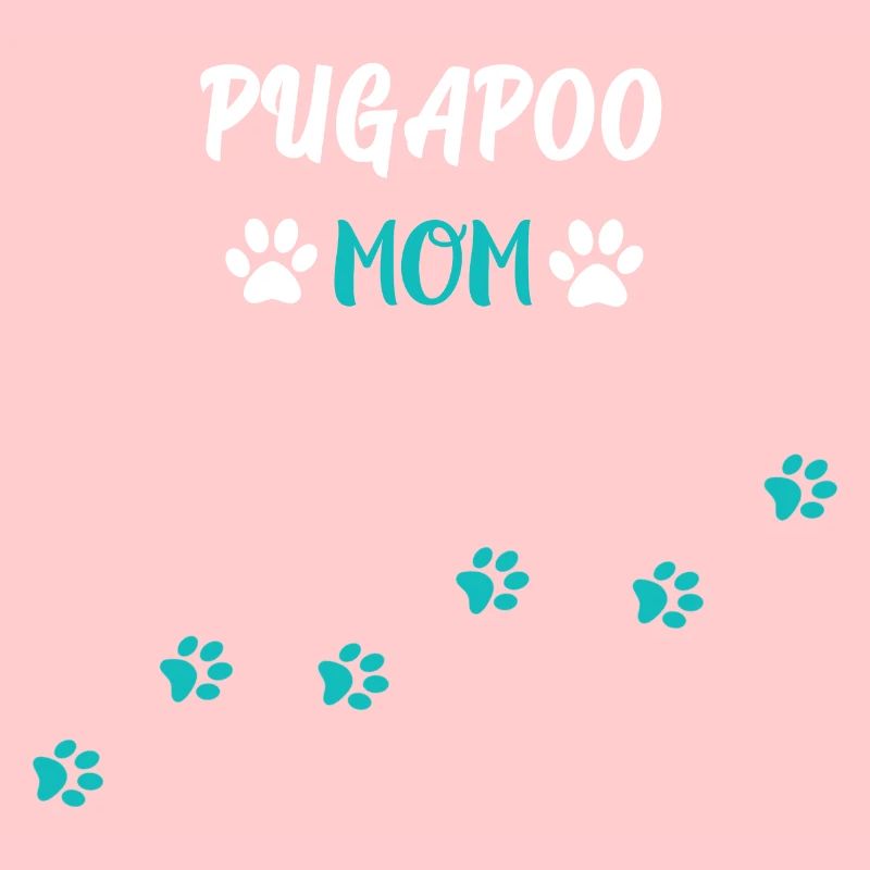 Pugapoo Mom - Pudel Mops Mix
