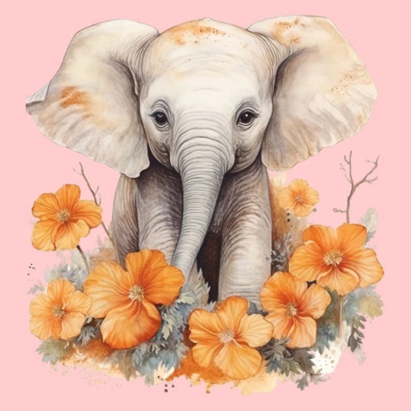 Fleur de gentil géant