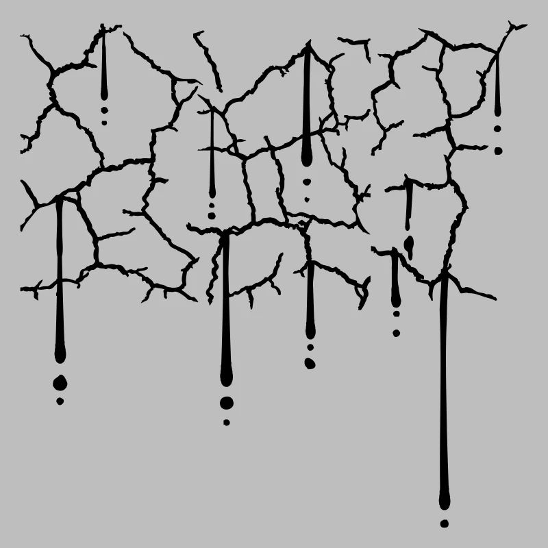Drops Cracks Pattern Texture