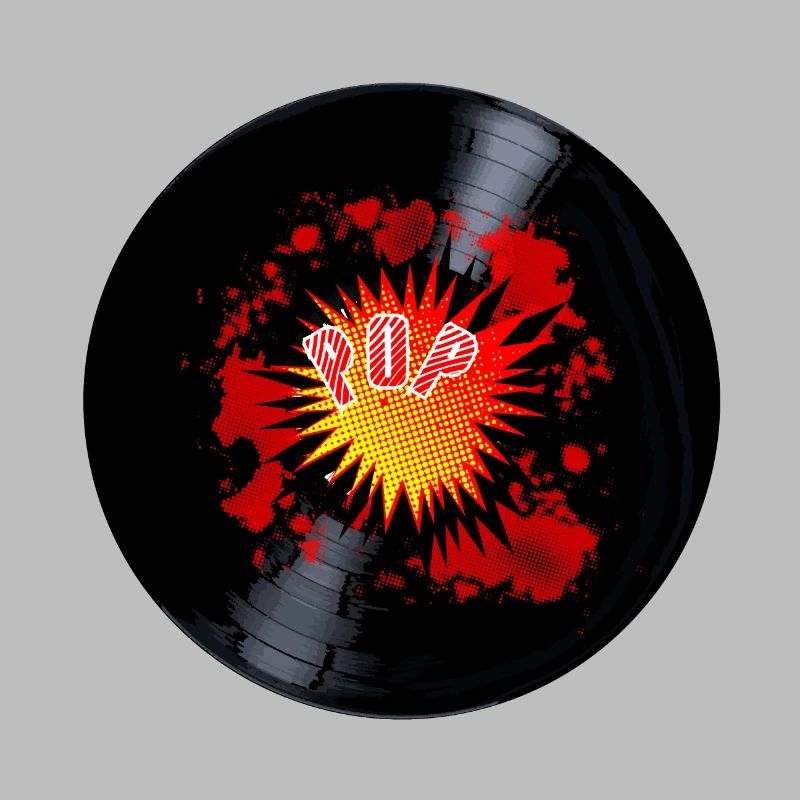 Exploding Pop Music Long Playing Record