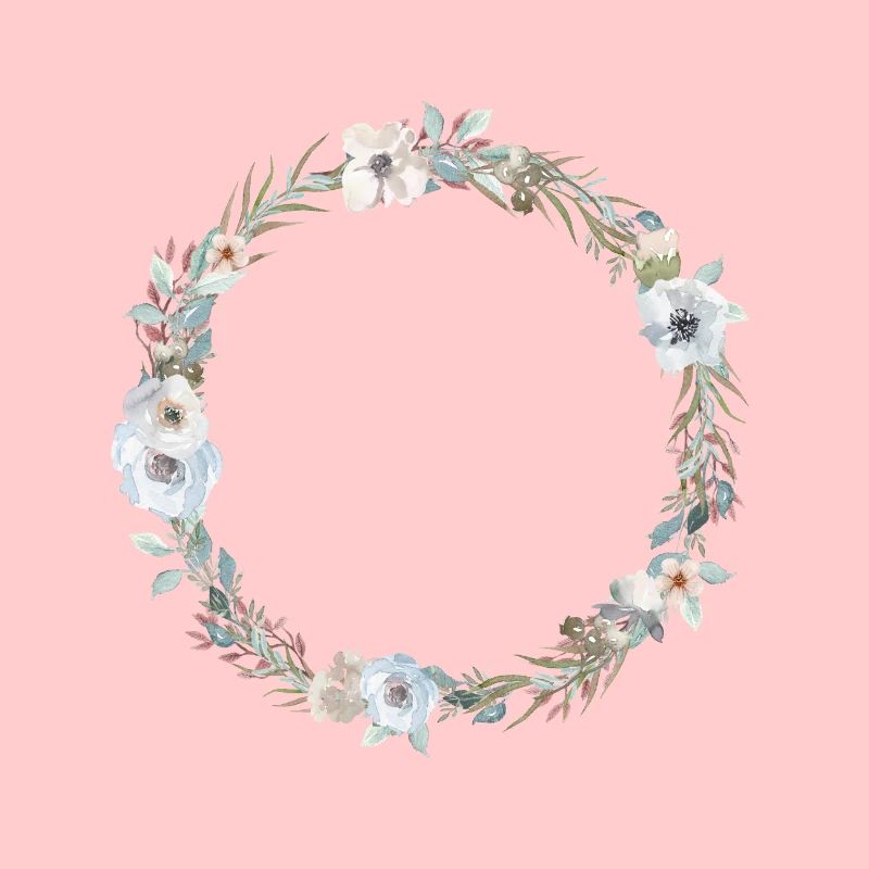 Blue Green Eucalyptus Wreath