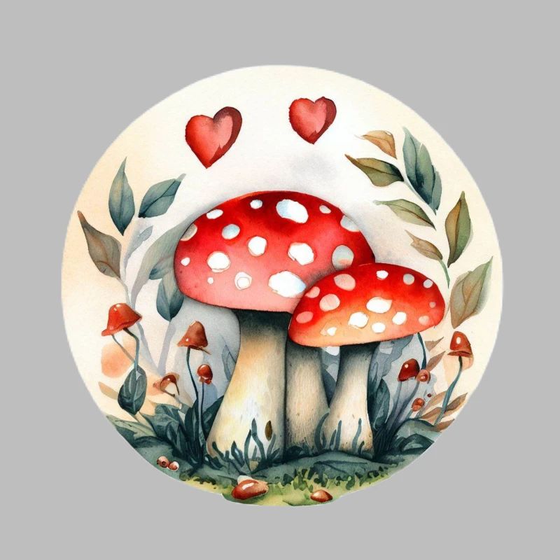 Magic mushrooms and toadstools - mushrooms