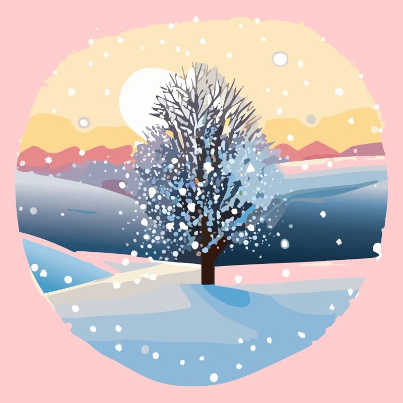 Winter Magic: Snow Magic Tree