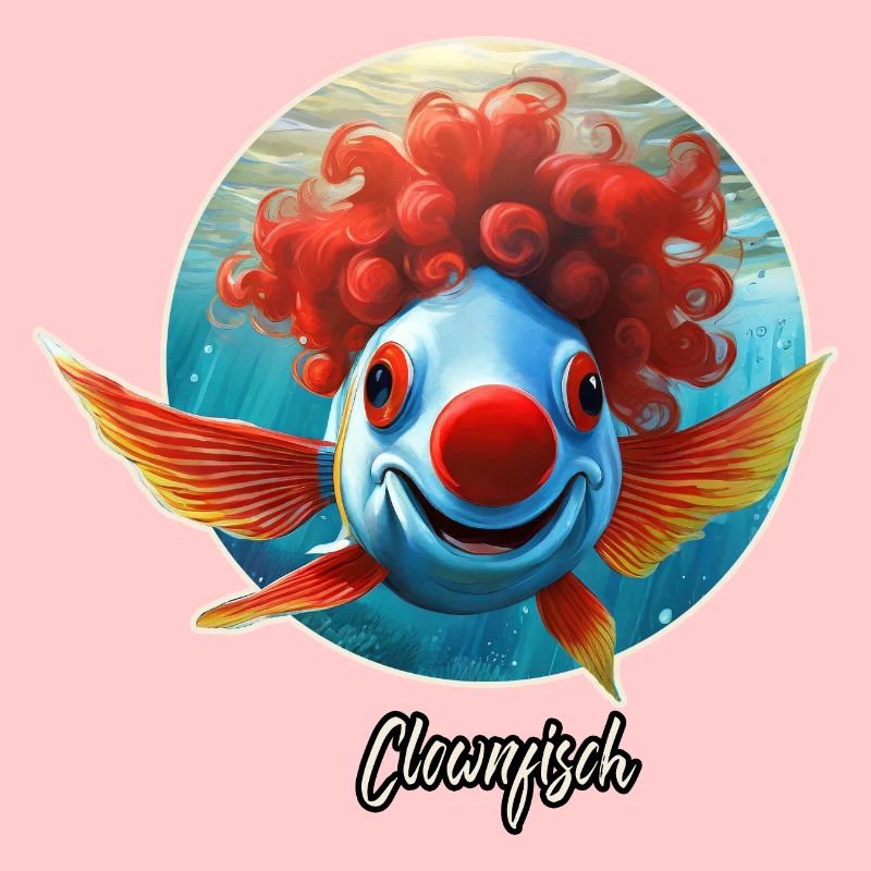 Pun ambiguous german expression - Clownfisch