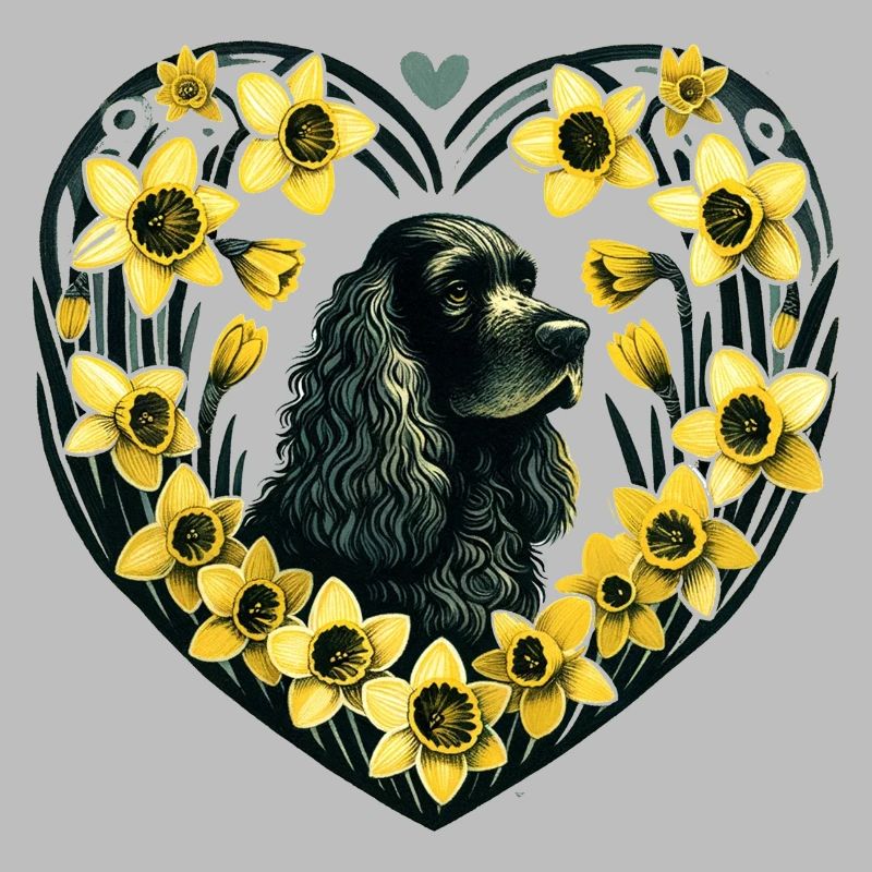 Schwarzer Cocker Spaniel