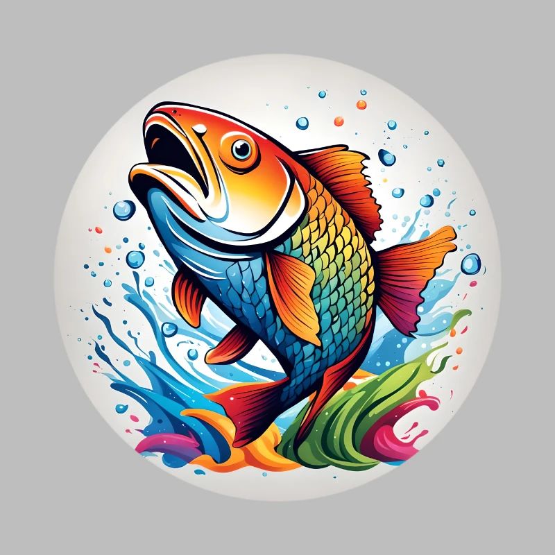 Fisch runder Batch