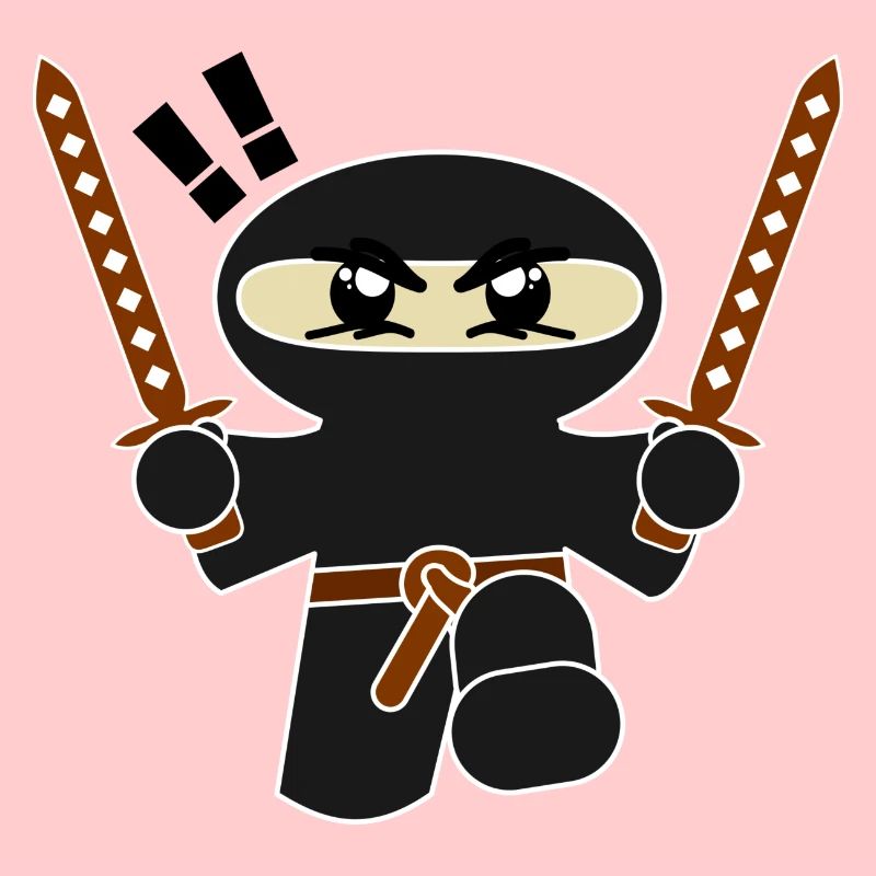 Kleiner Ninja Black