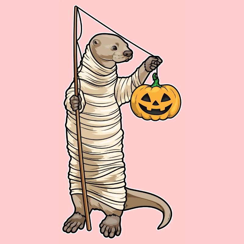 Pêche à la loutre d’Halloween
