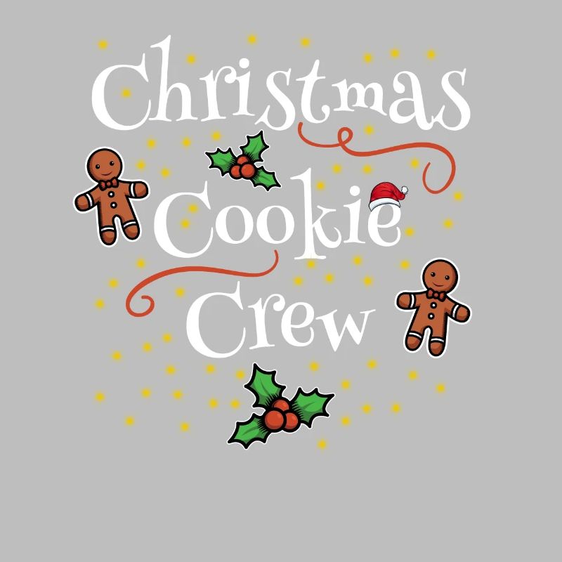 Équipe de biscuits de Noël préparant des biscuits de Noël