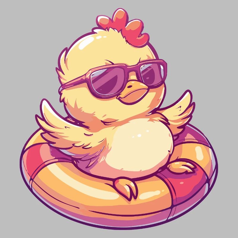 Chicks Chicken Comic Cool