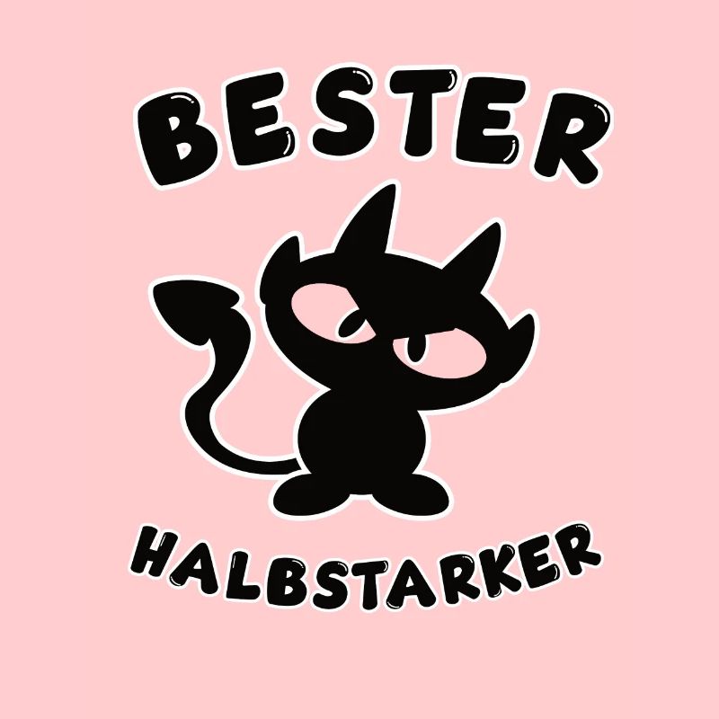 cooles bester Halbstarker Design