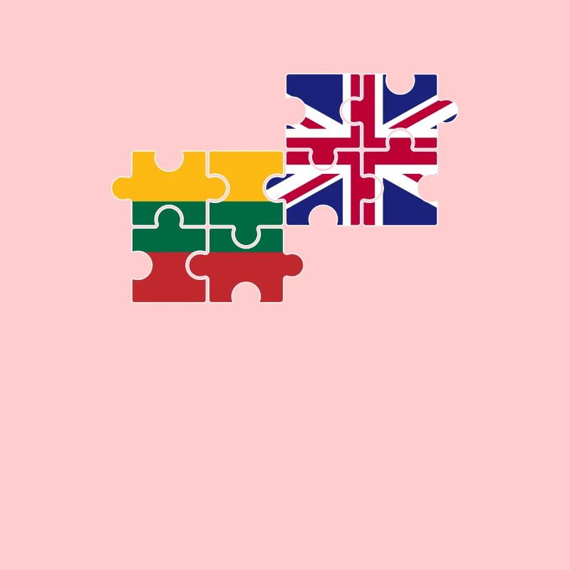 Lithuania UK Flag British Lithuanian