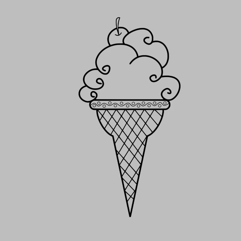 Eis Waffel Eiscreme Eisdiele Sommer