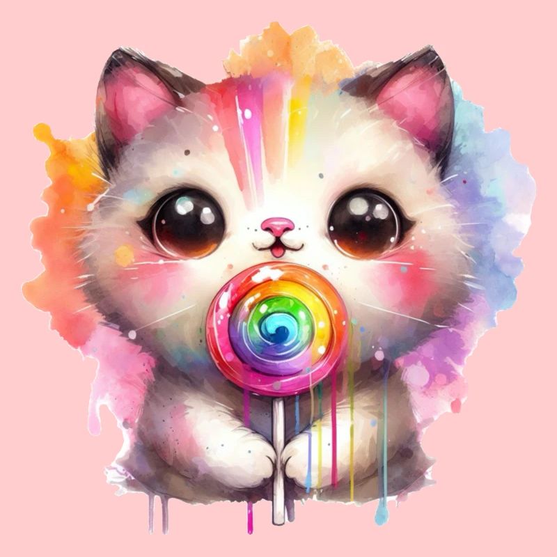 Kitty Kat mit Lolli