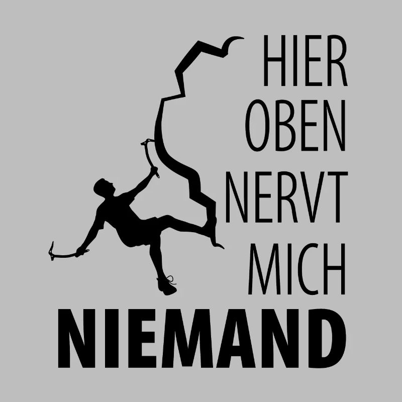 Eisklettern Eiskletterer Eispickel