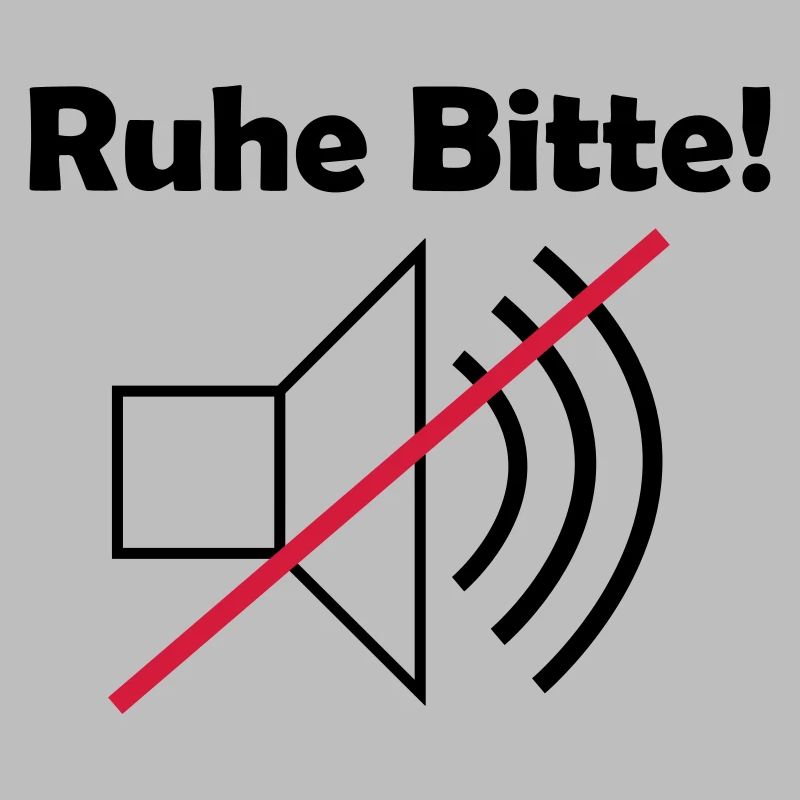 Rest please! with speaker icon