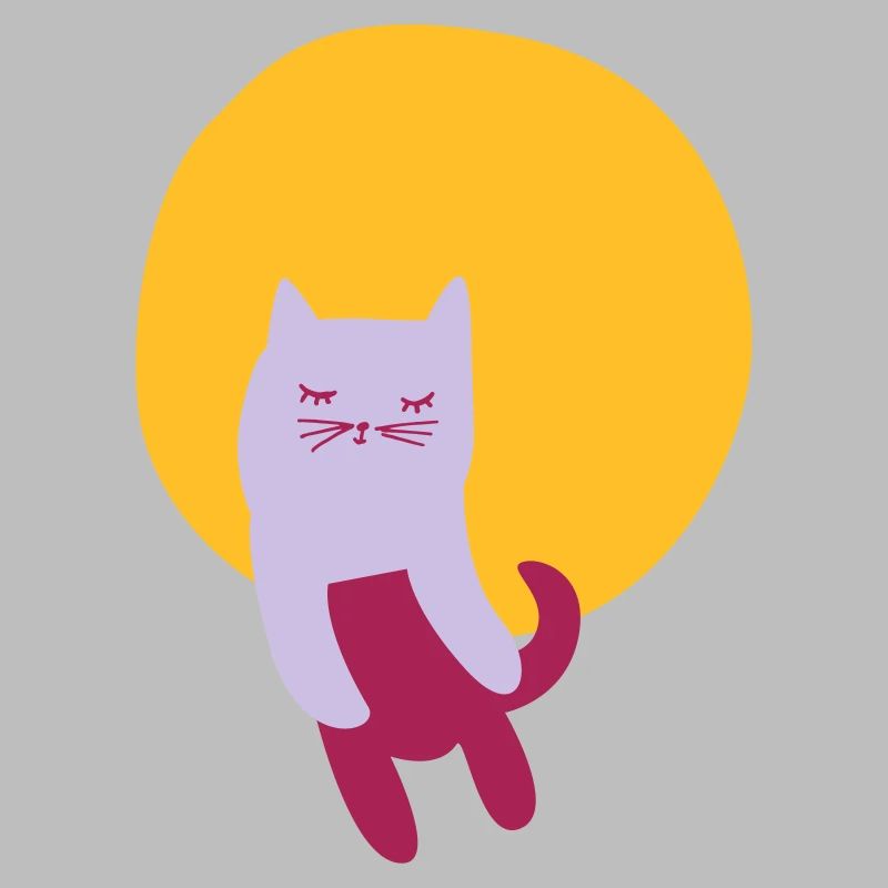 süsse Katze Punkt