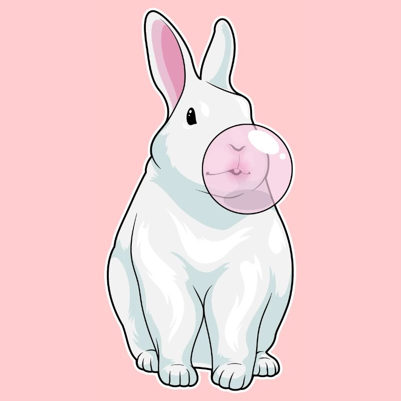 Rabbit Chewing Gum