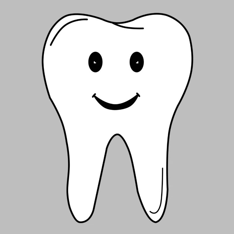 Tooth - dentist - practice - logo - gift idea