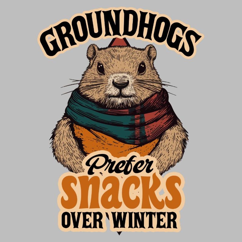 Groundhogs Prefer Snacks Over Winter Delight