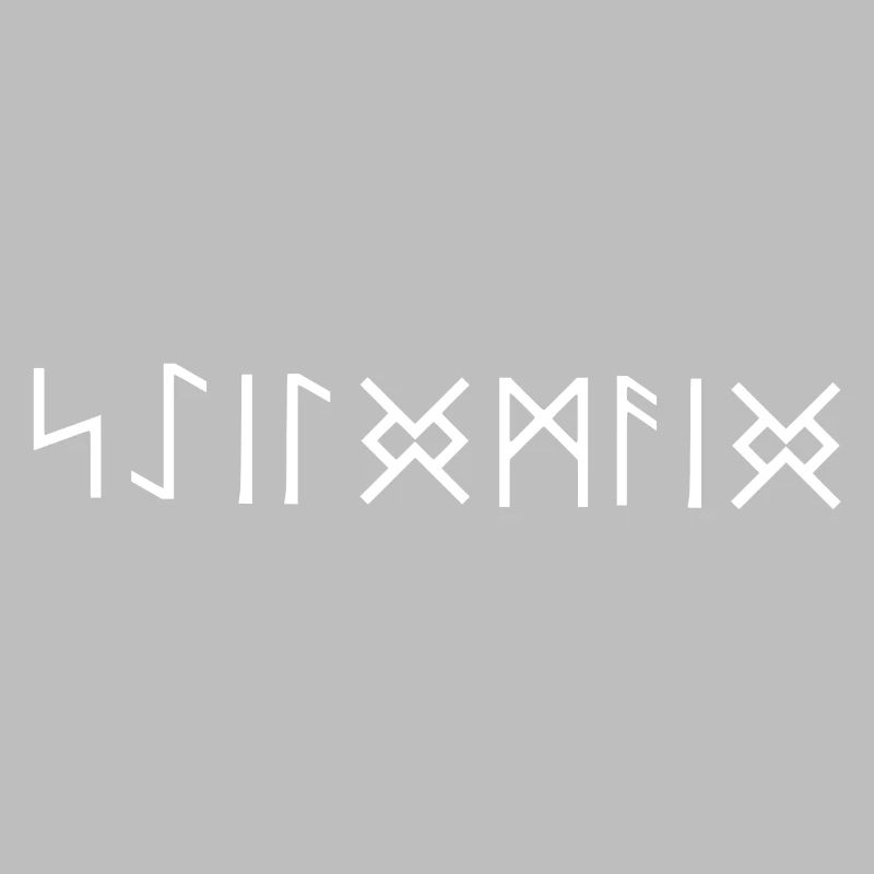 Schildmaid Rune Script Germanic Viking Celts
