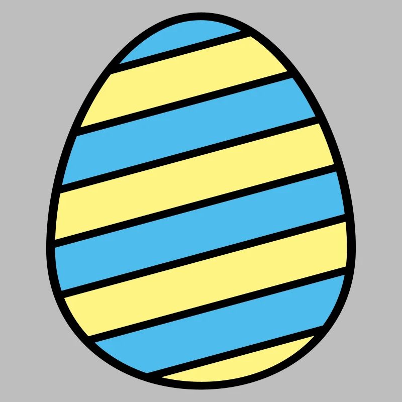 Easter egg colorful
