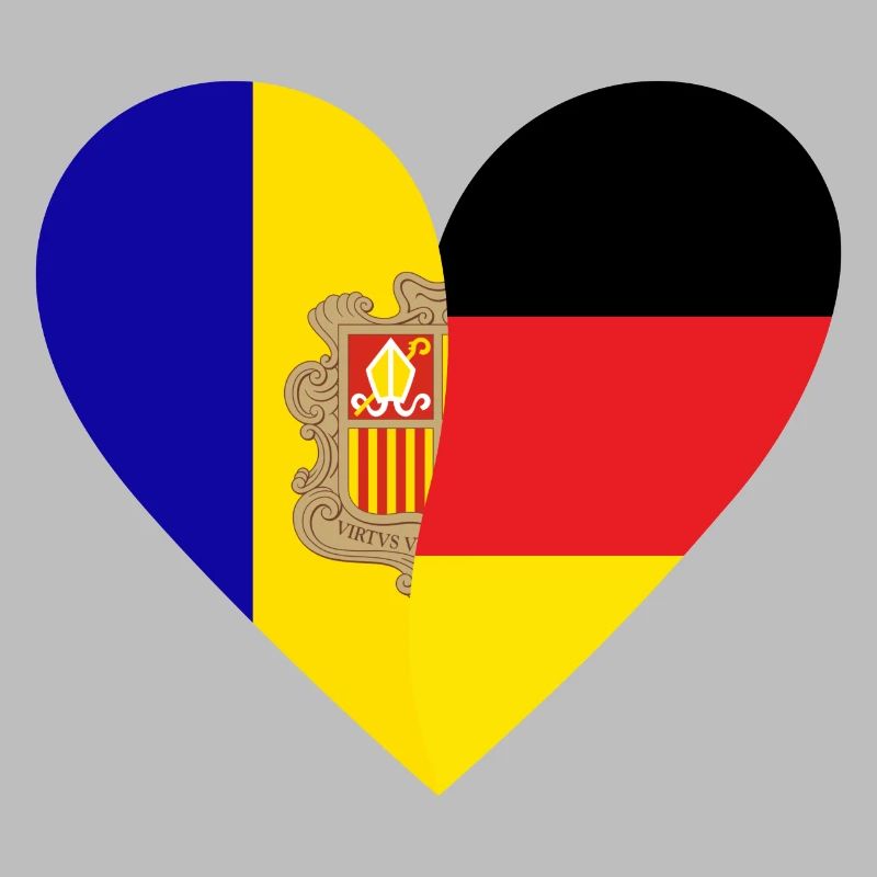 Andorra Germany Heart