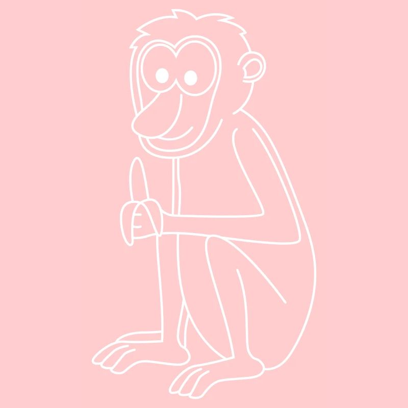 Monkey comic animal