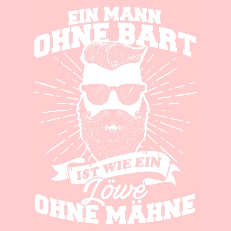 Mann Bart Löwe Vollbart