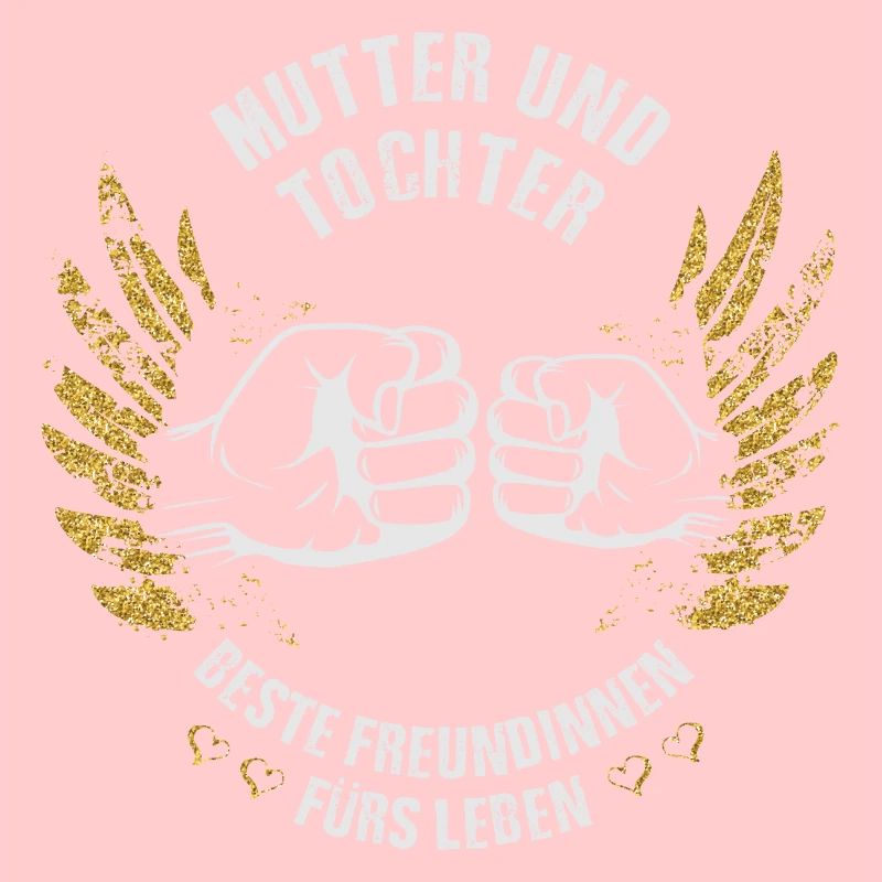 Mutter und Tochter Freundinnen