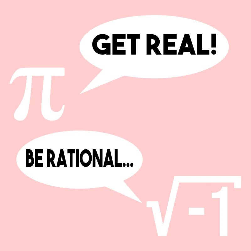Get Real Be Rational Math Math Gift